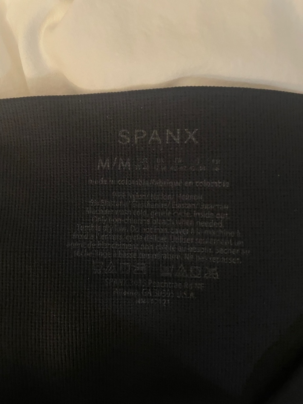 Spanx camo black and grey medium leggings - Picture 3 of 3